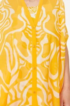 Agave Cosmic Bloom Caftan