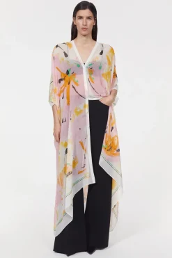 Agave Floral Caftan