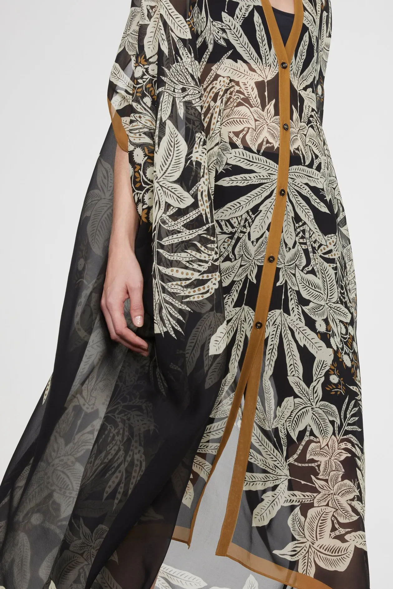 Agave Jungle Print Caftan