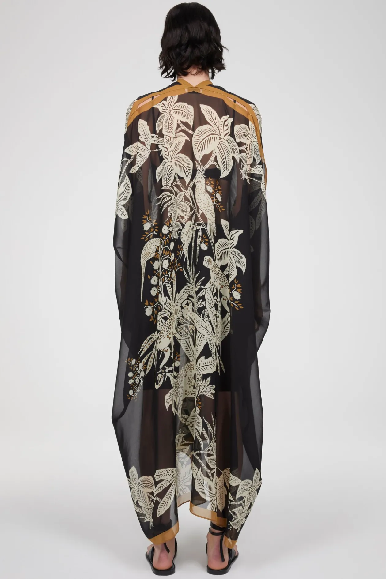 Agave Jungle Print Caftan