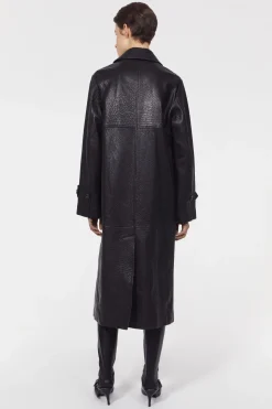 Aida Leather Coat