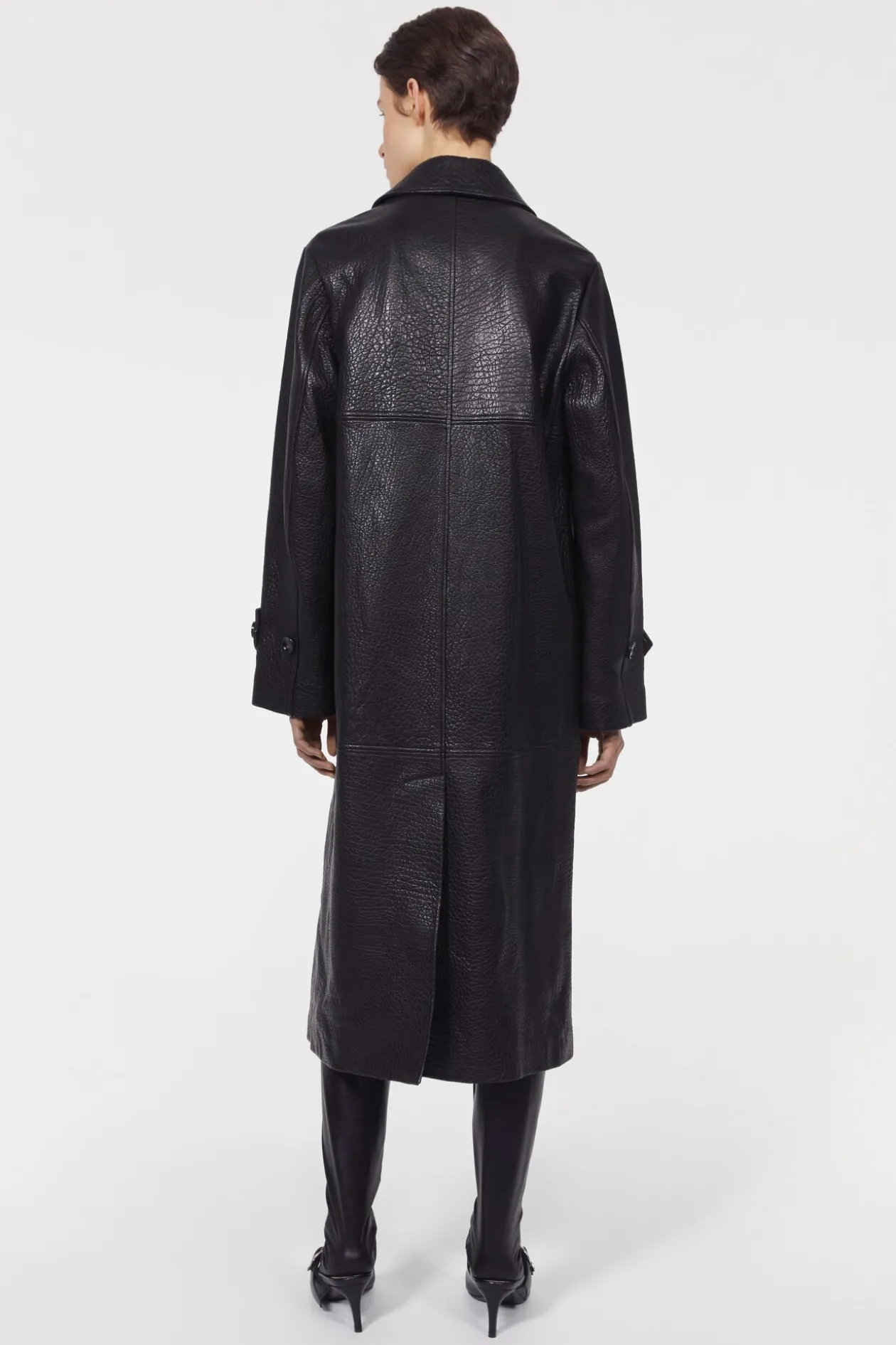 Aida Leather Coat
