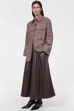 Avril Boucle Check Blazer