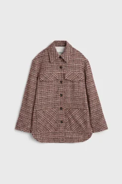 Avril Boucle Check Blazer
