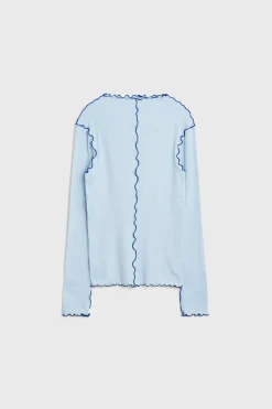 Columbina Rib Jersey Top