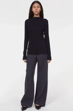 Columbina Rib Jersey Top
