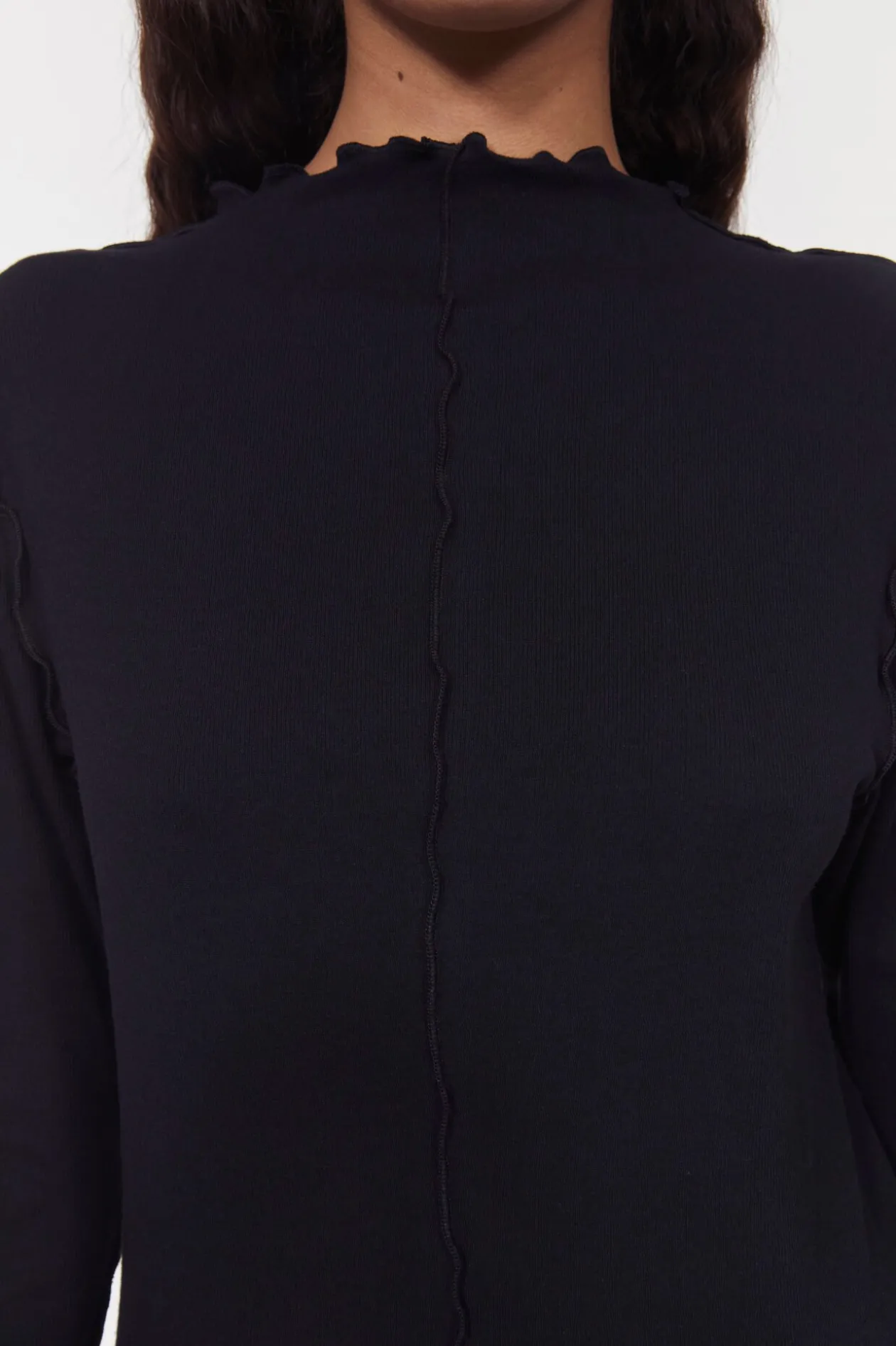 Columbina Rib Jersey Top