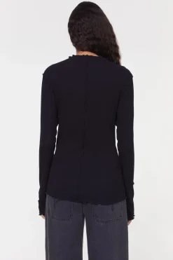 Columbina Rib Jersey Top