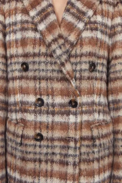 Como Brushed Coat