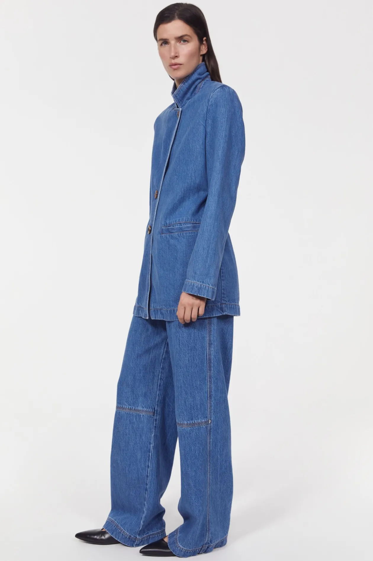 Delphi Denim Blazer