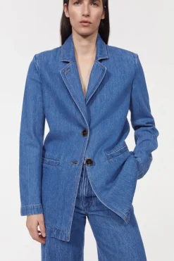 Delphi Denim Blazer