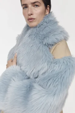 Hyper Faux Fur Collar