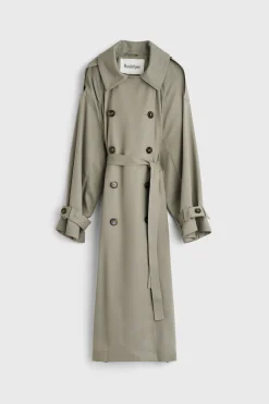 Lois Drape Trench Coat