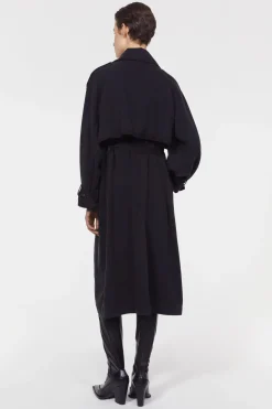 Lois Drape Trench Coat