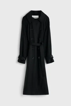 Lois Drape Trench Coat