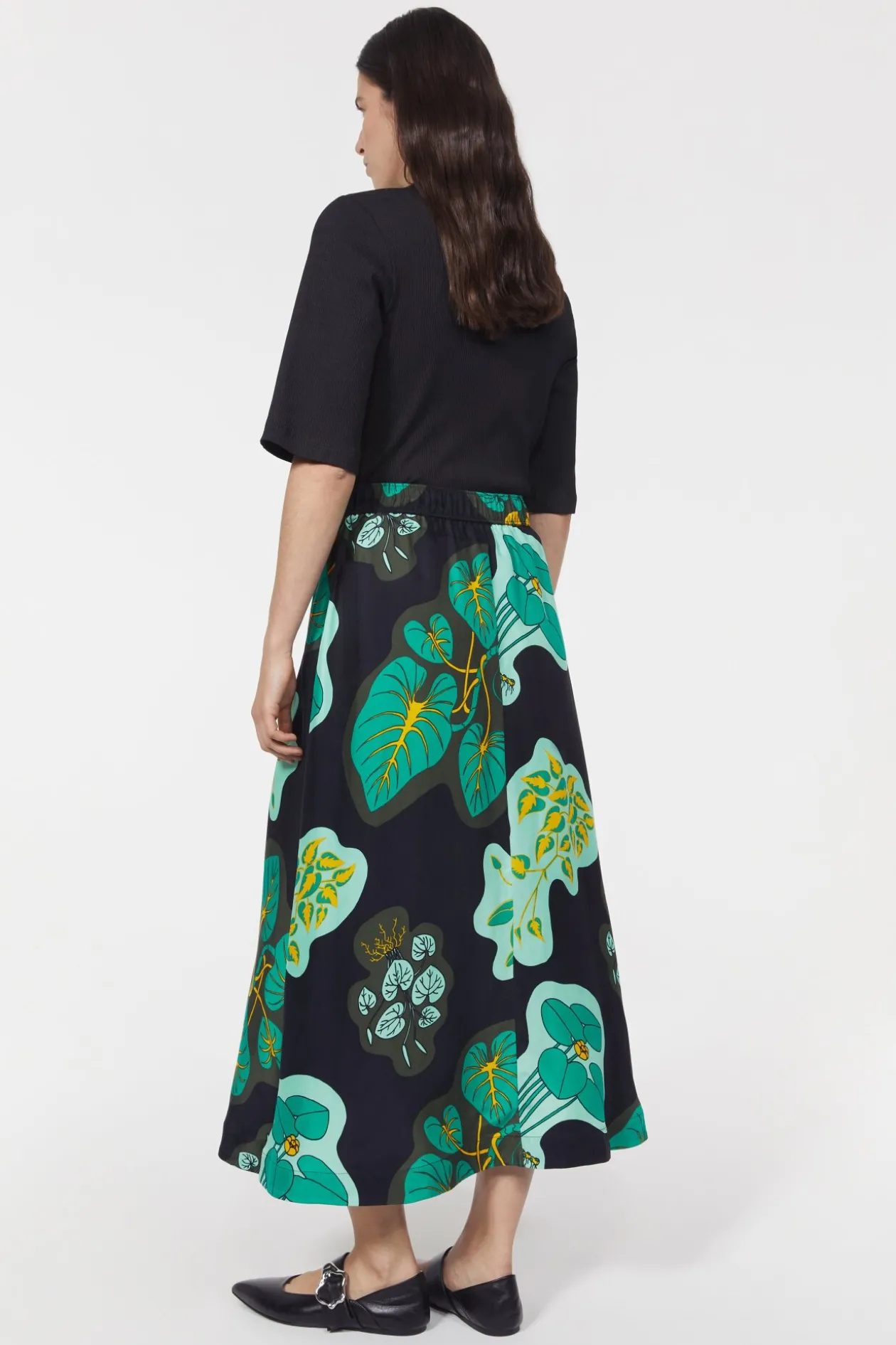 Marla Leaf Skirt