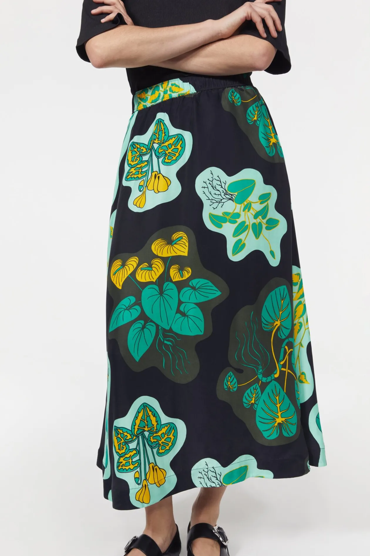 Marla Leaf Skirt