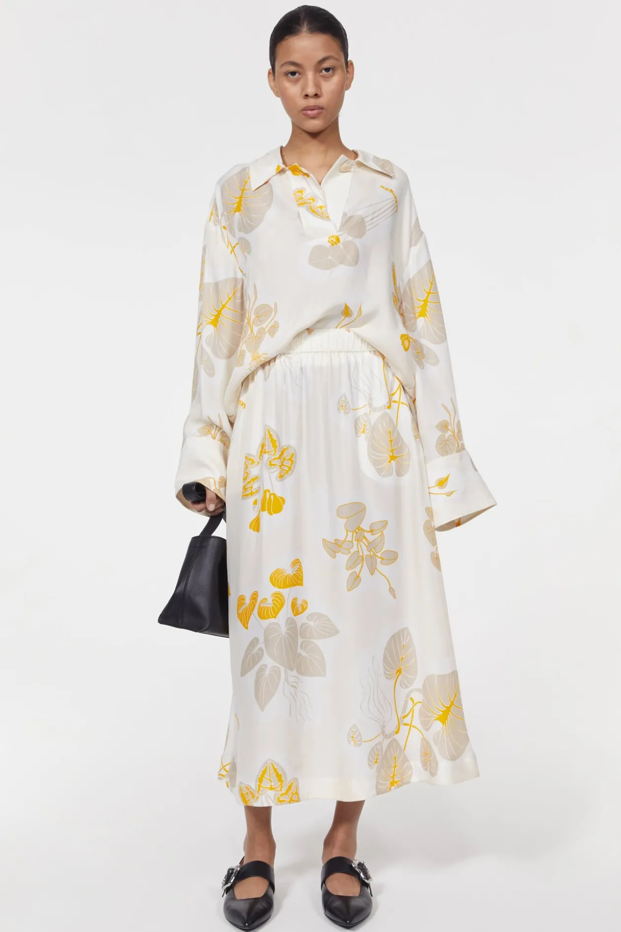 Marla Leaf Skirt