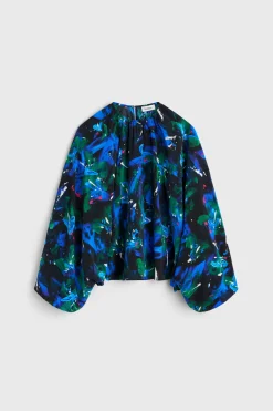 Marylin Silk Floral Blouse