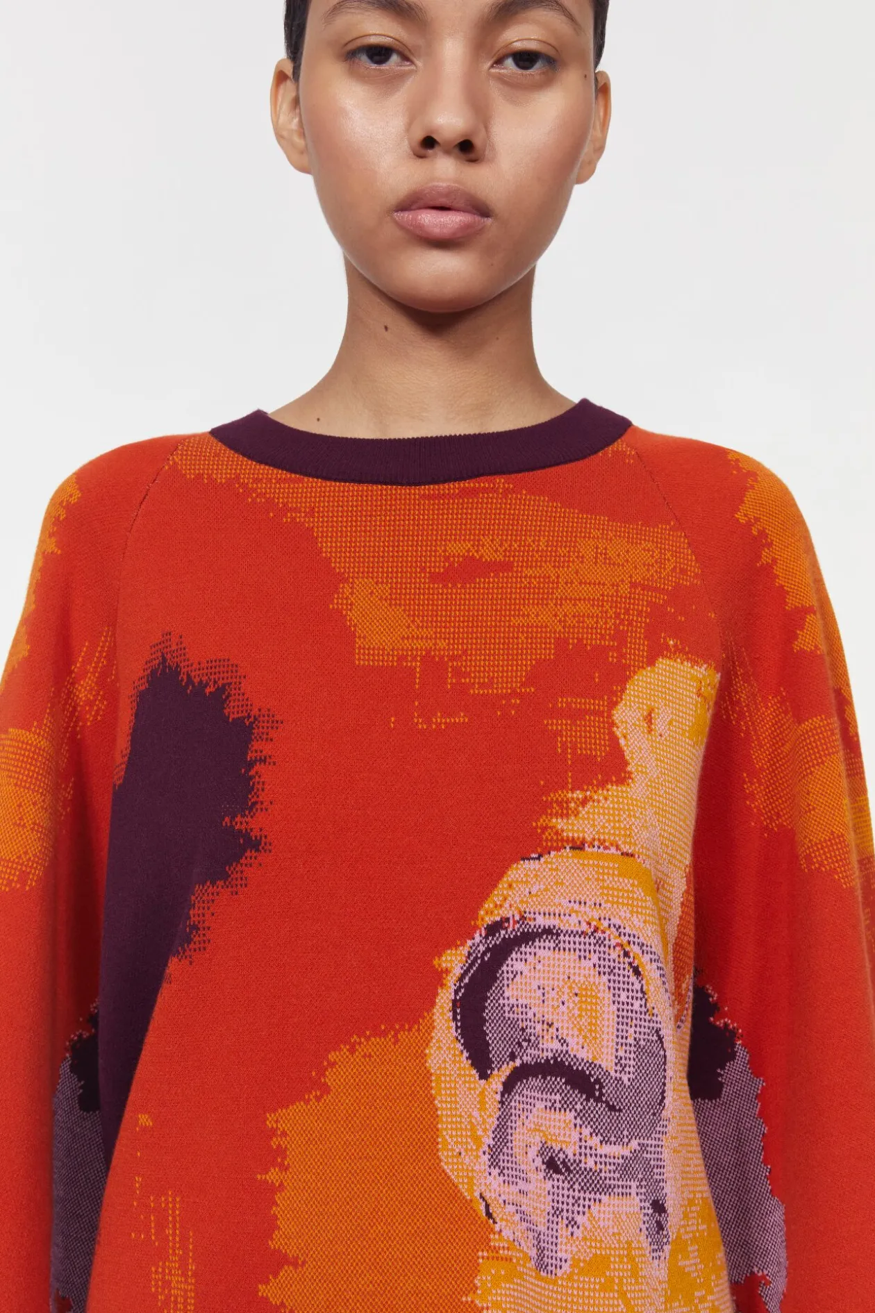 Minju Art Knitted Sweater