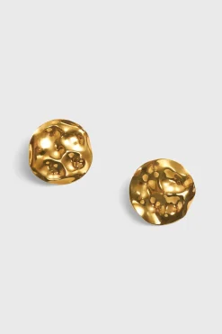 Organic Disc Earring