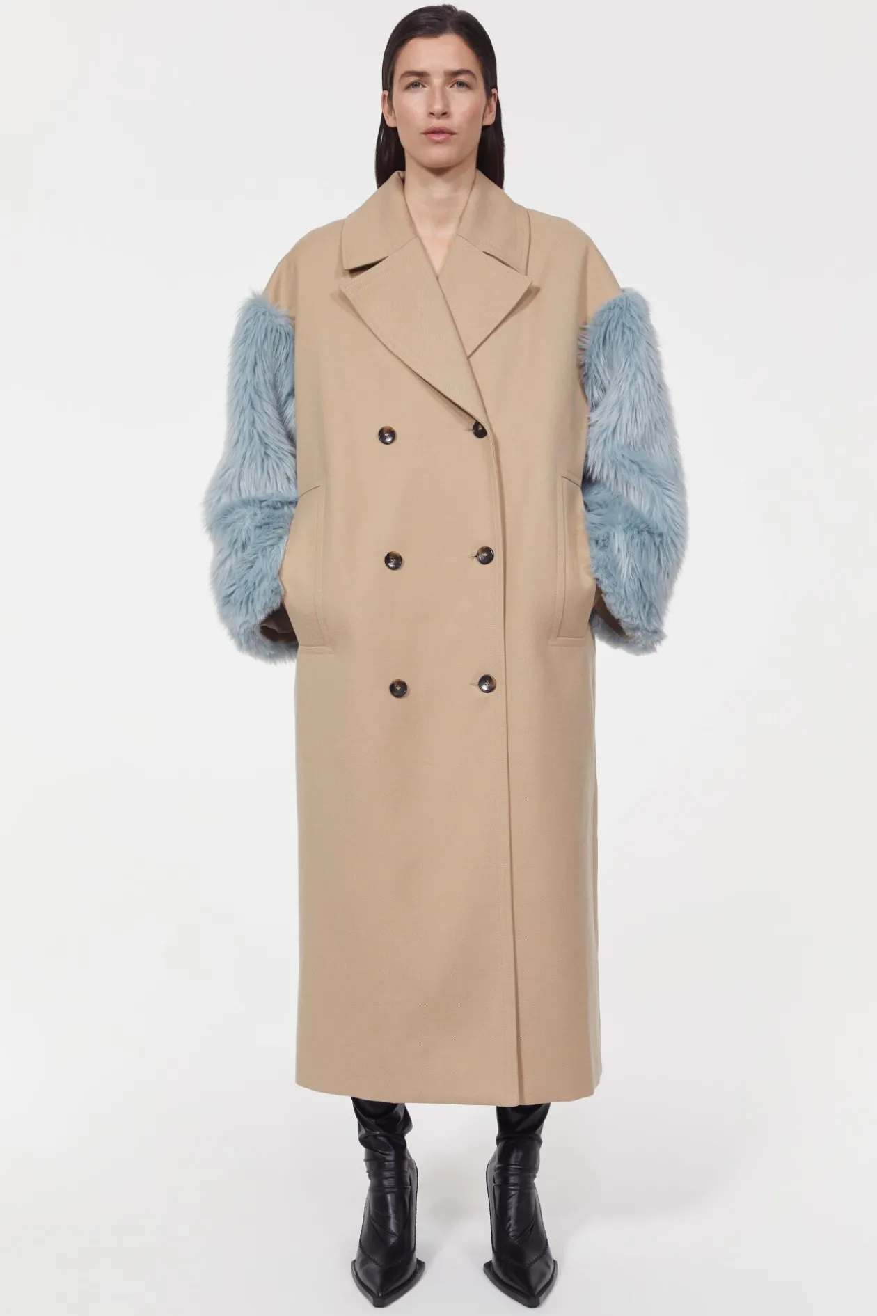 Peaches Patchwork Coat
