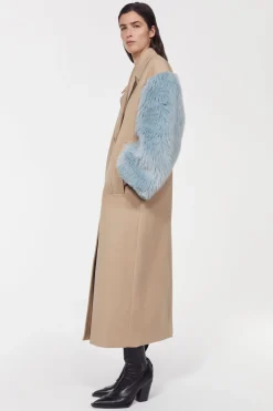 Peaches Patchwork Coat