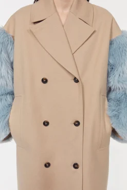 Peaches Patchwork Coat