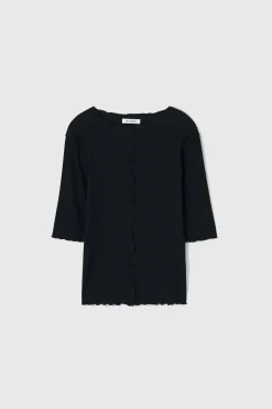 Samantha Rib Jersey Top